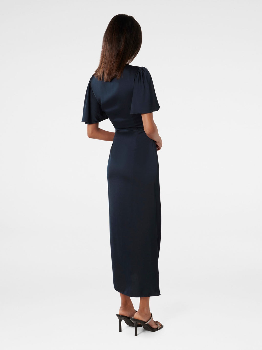 Estelle Petite Flutter Sleeve Dress