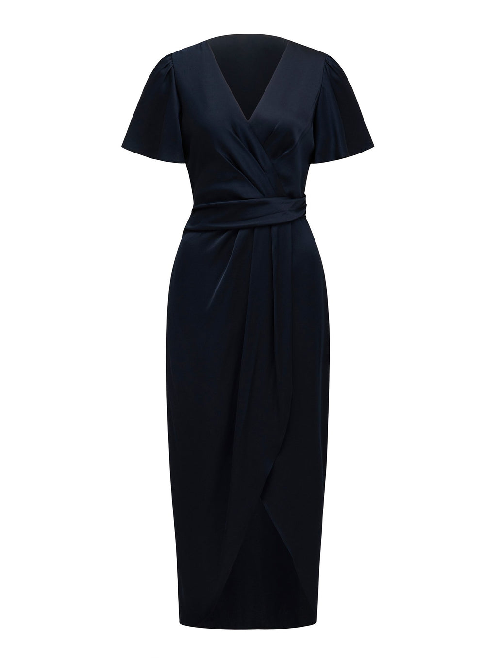 Estelle Petite Flutter Sleeve Dress