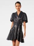 Lola Petite Sequin Skater Mini Dress