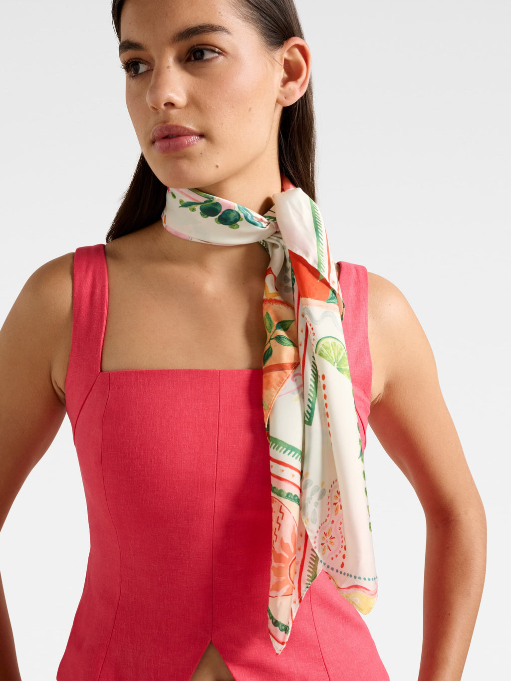 Gabbie Satin Scarf