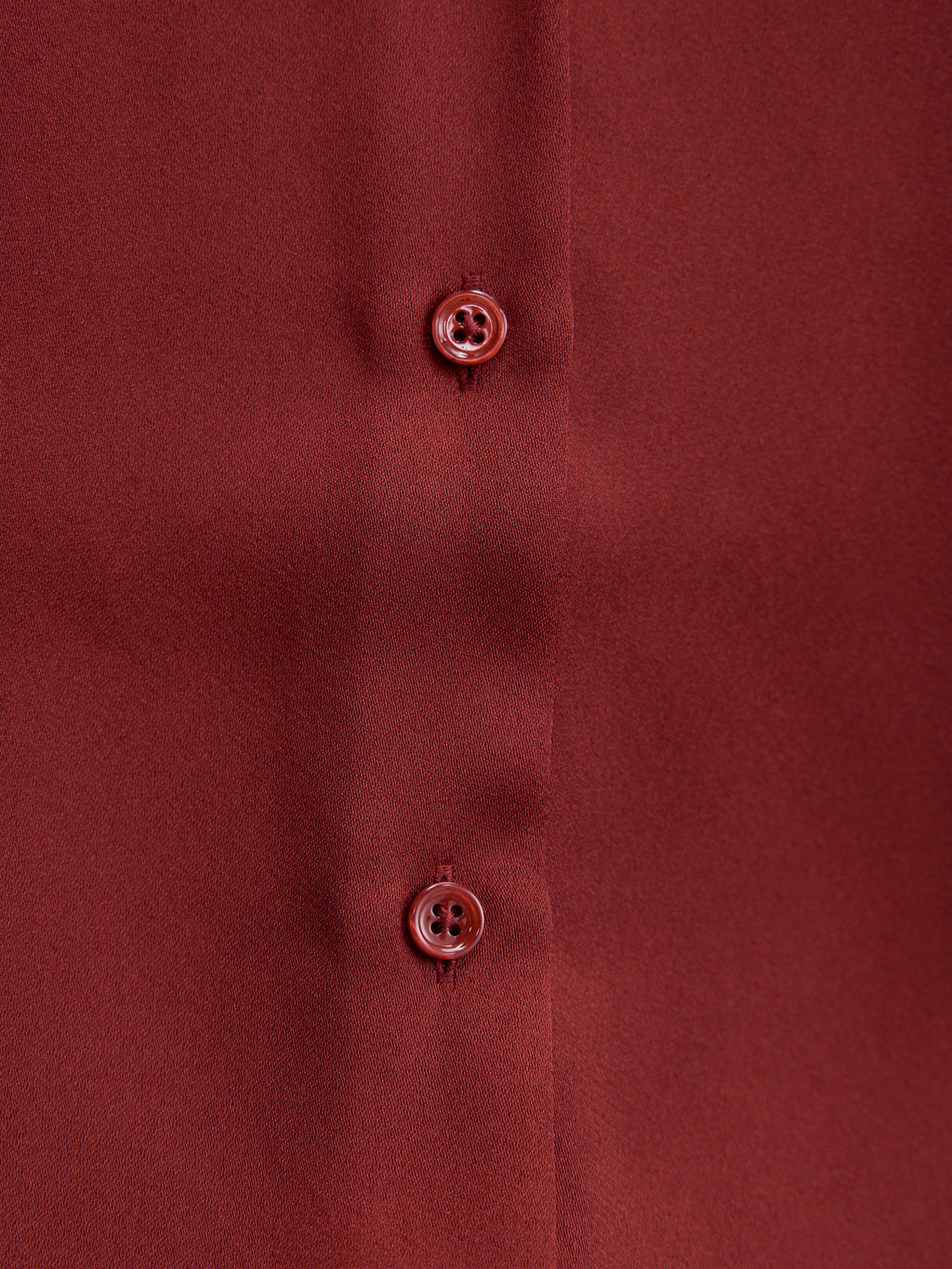 Harvey Notched Neck Satin Shirt