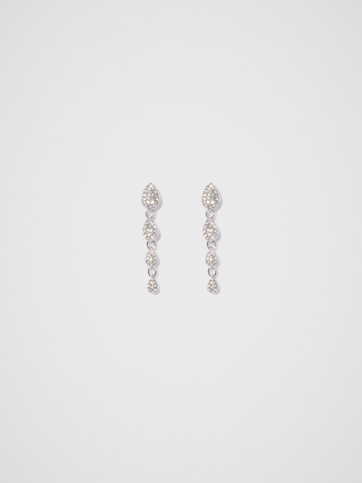 Perrie Pave Drop Earrings