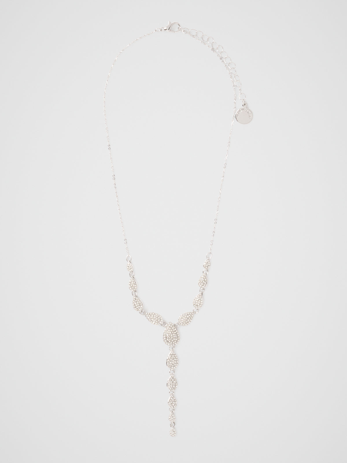 Perrie Pave Drop Necklace