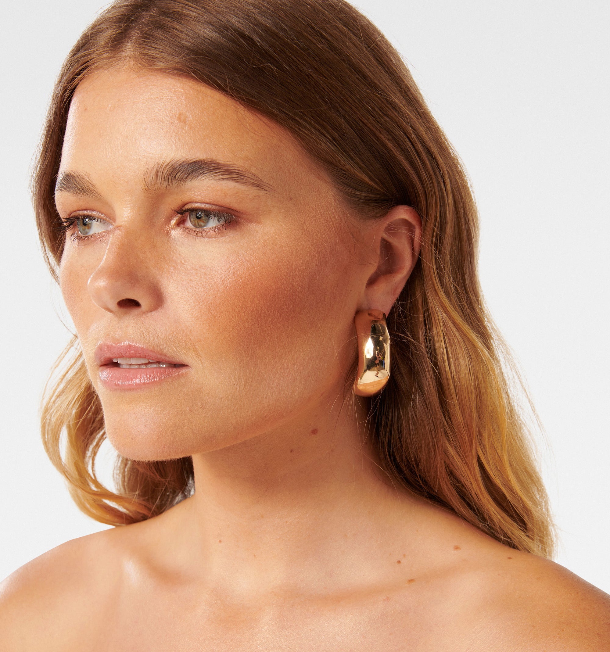 Signature Orla Oversized Chunky Hoop Earring