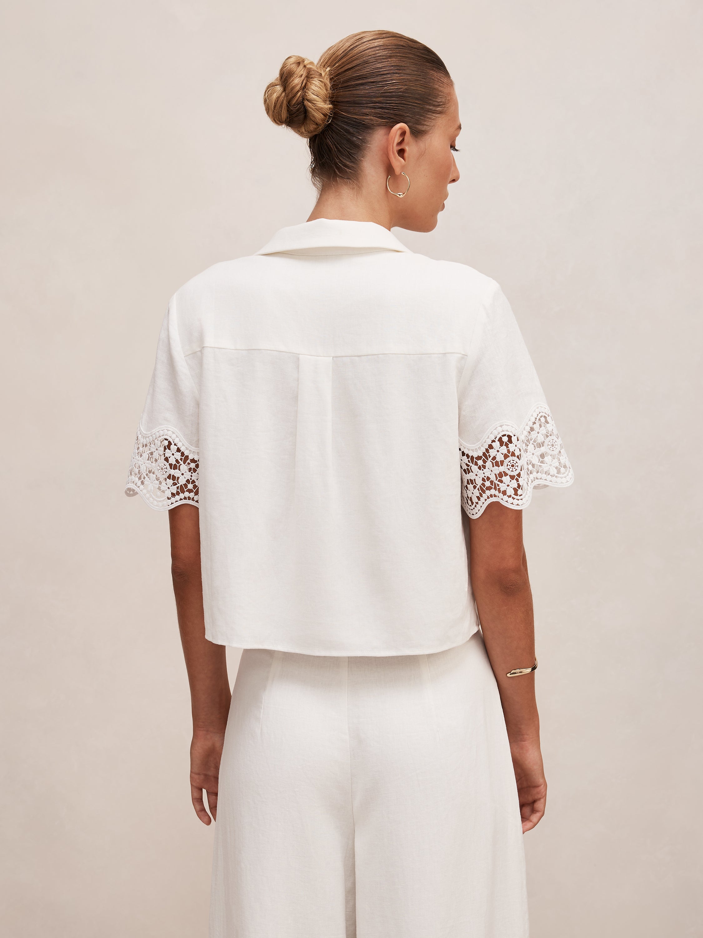 Skye Lace Trim Shirt