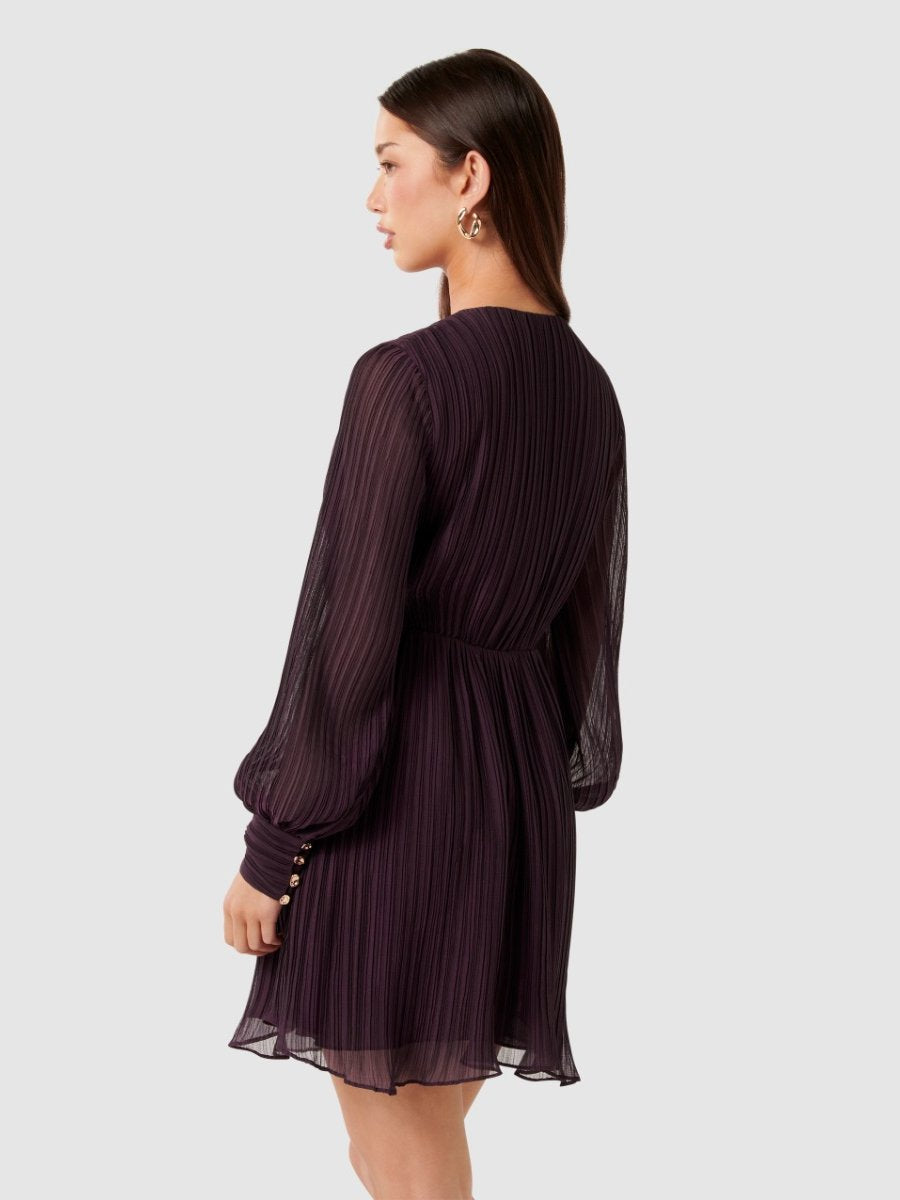  Genevieve Crinkle Mini Dress