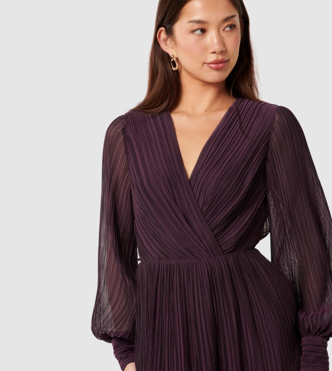 Genevieve Crinkle Mini Dress