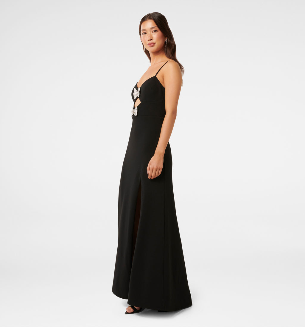 Brynn Strappy Bow Maxi Dress