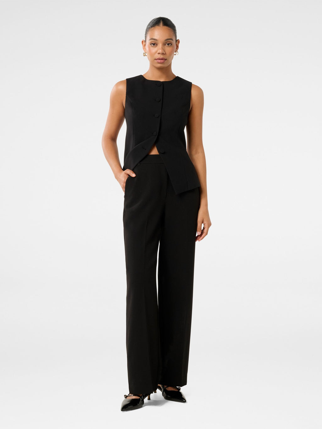  Toni High Neck Waistcoat
