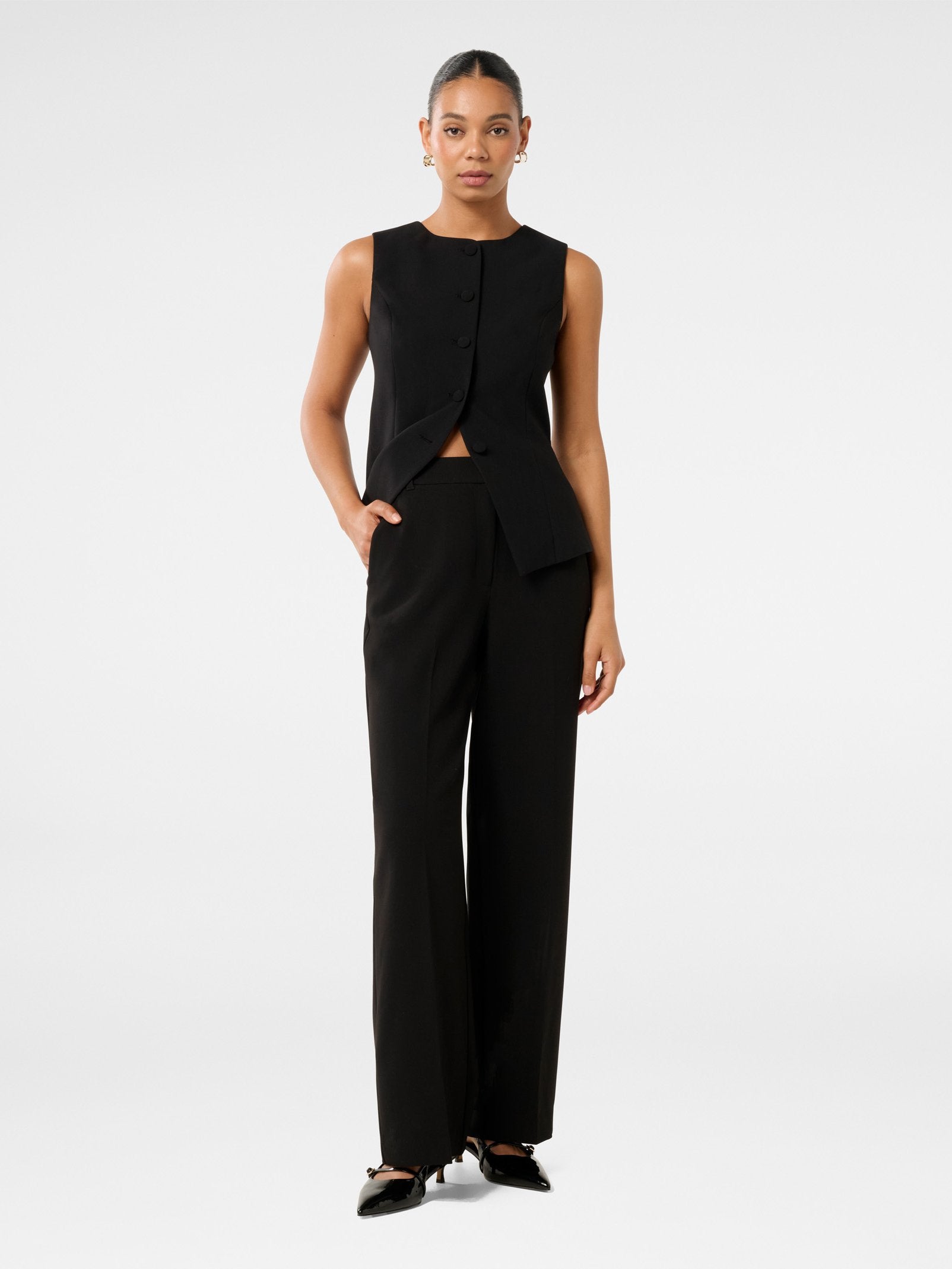 Toni High Neck Waistcoat
