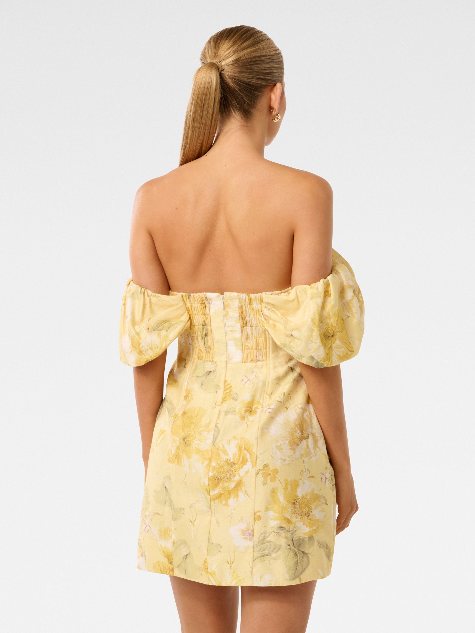  Jacquie Off Shoulder Mini Dress