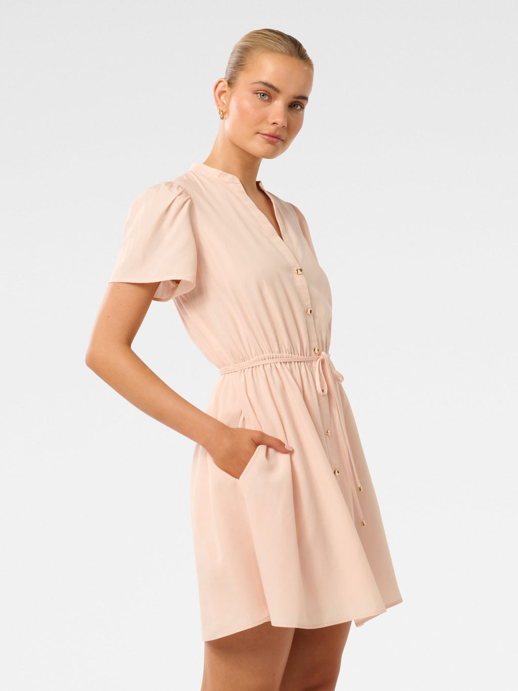  Logan Shirt Mini Dress