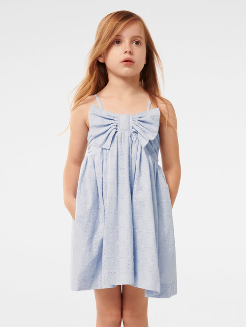 Adeline Bow Girls Dress