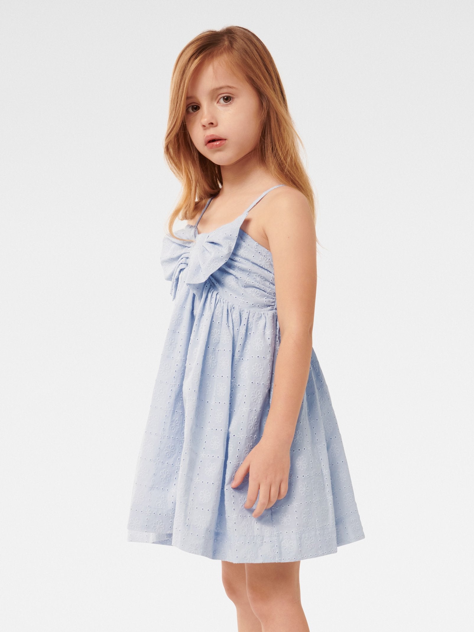  Adeline Bow Girls Dress