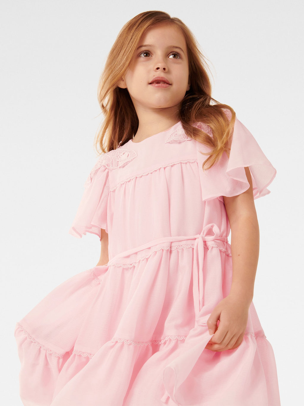 Shauna Tiered Girls Dress