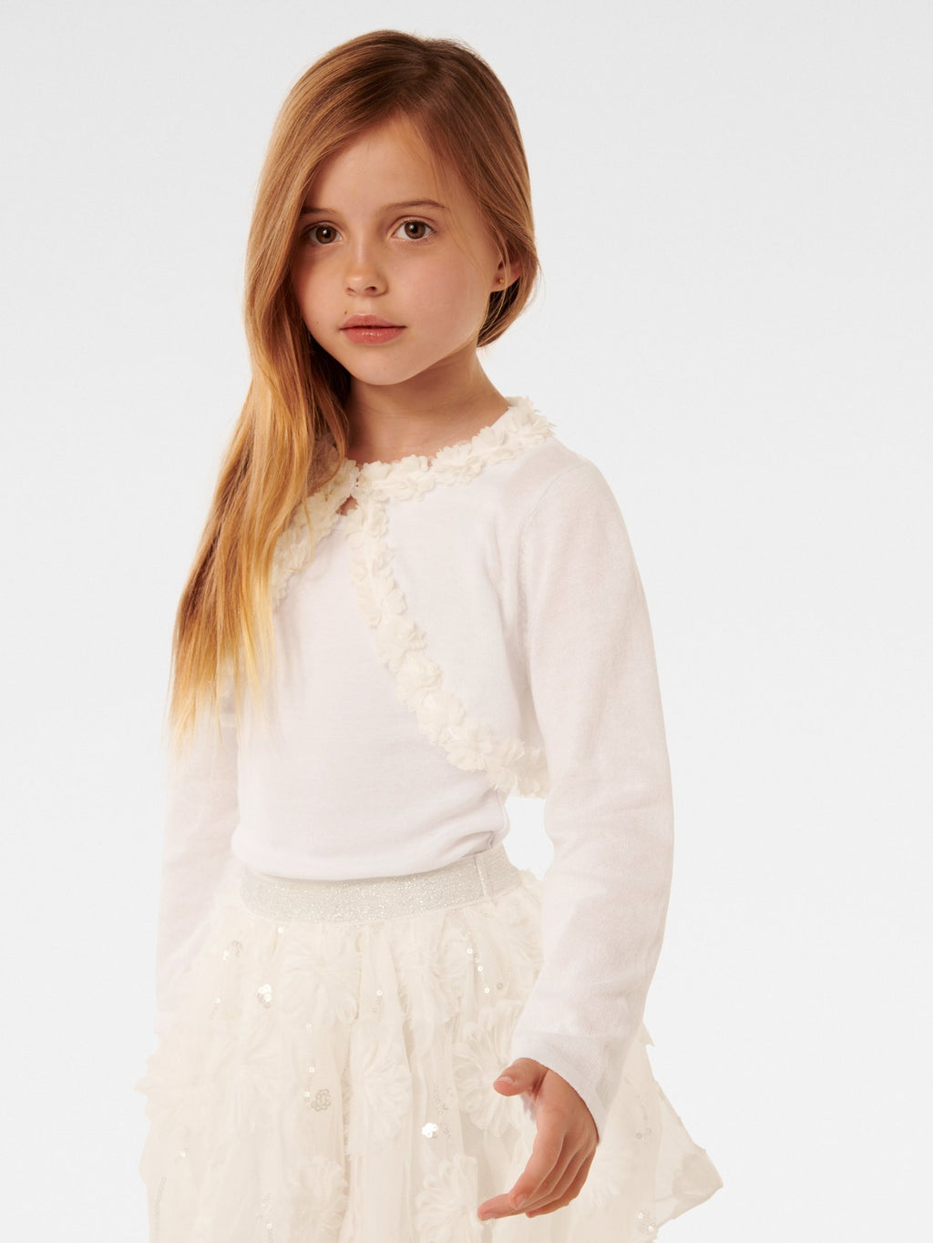 Betty Flower Girls Cardigan