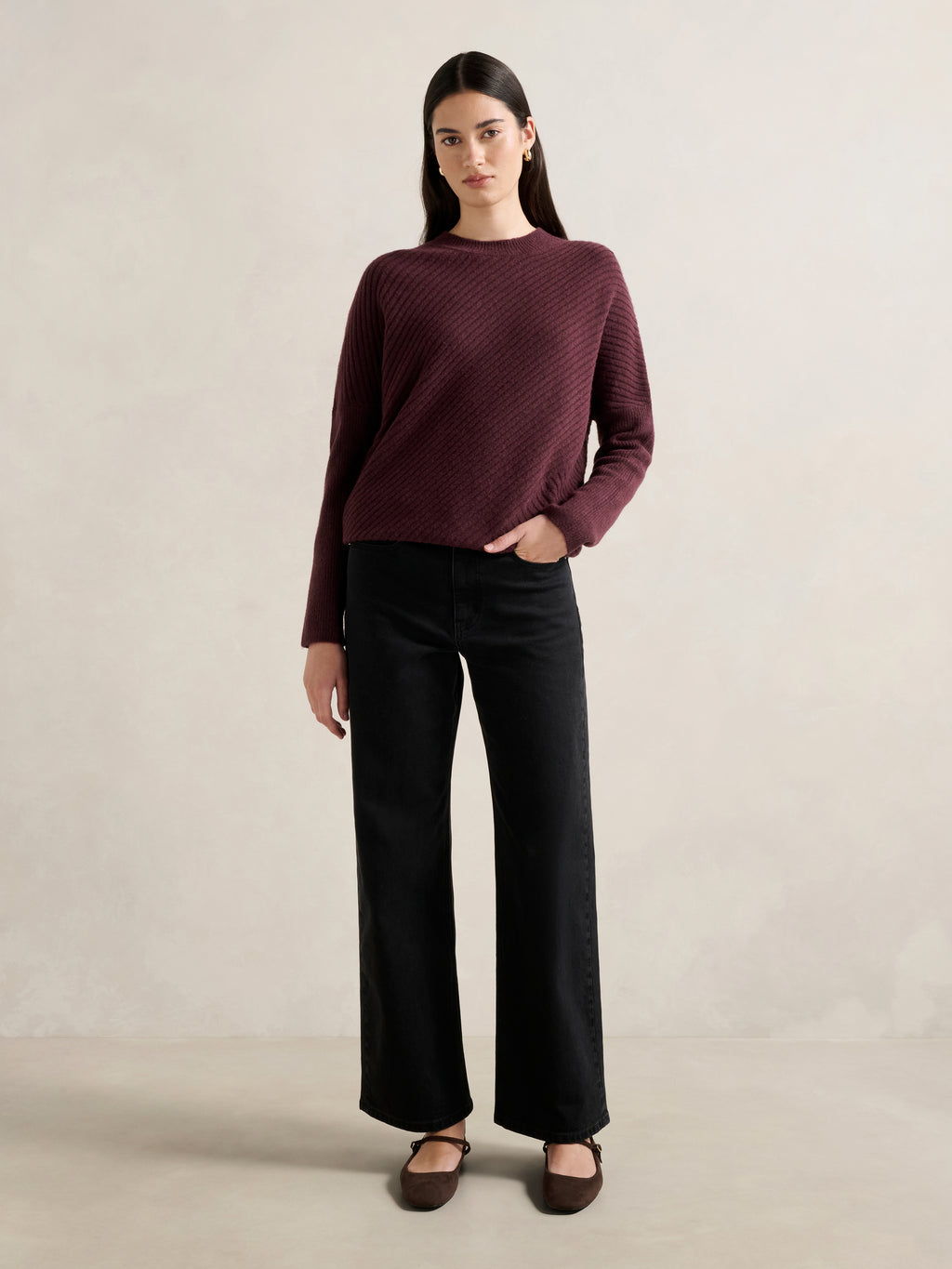 Maya Cocoon Sweater