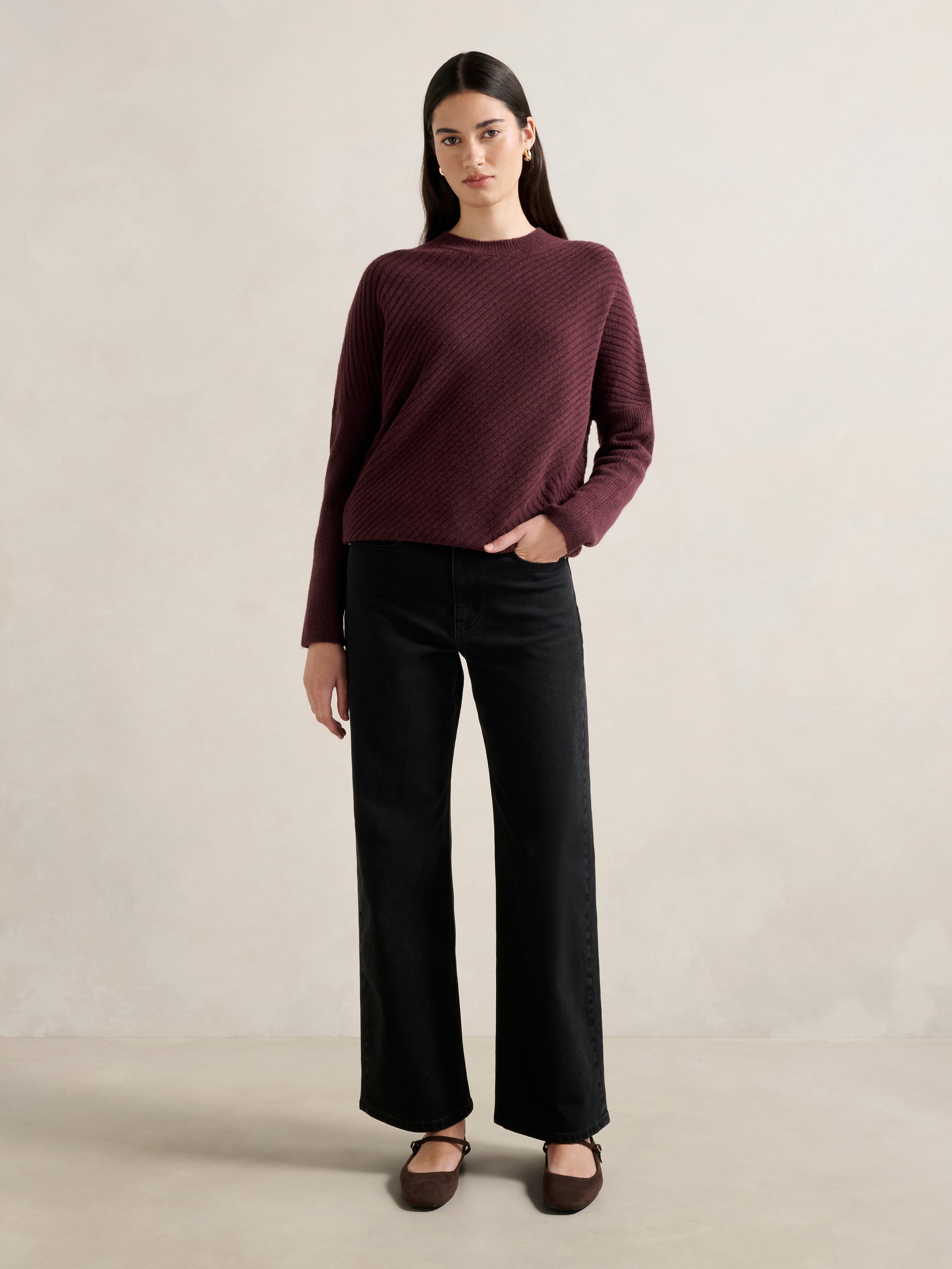 Maya Cocoon Sweater