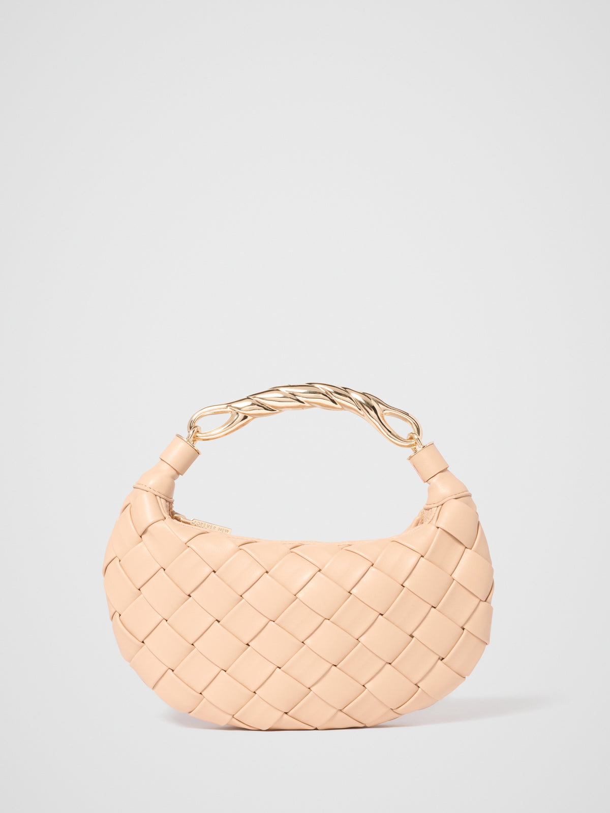 Willa Weave Metal Handle Bag