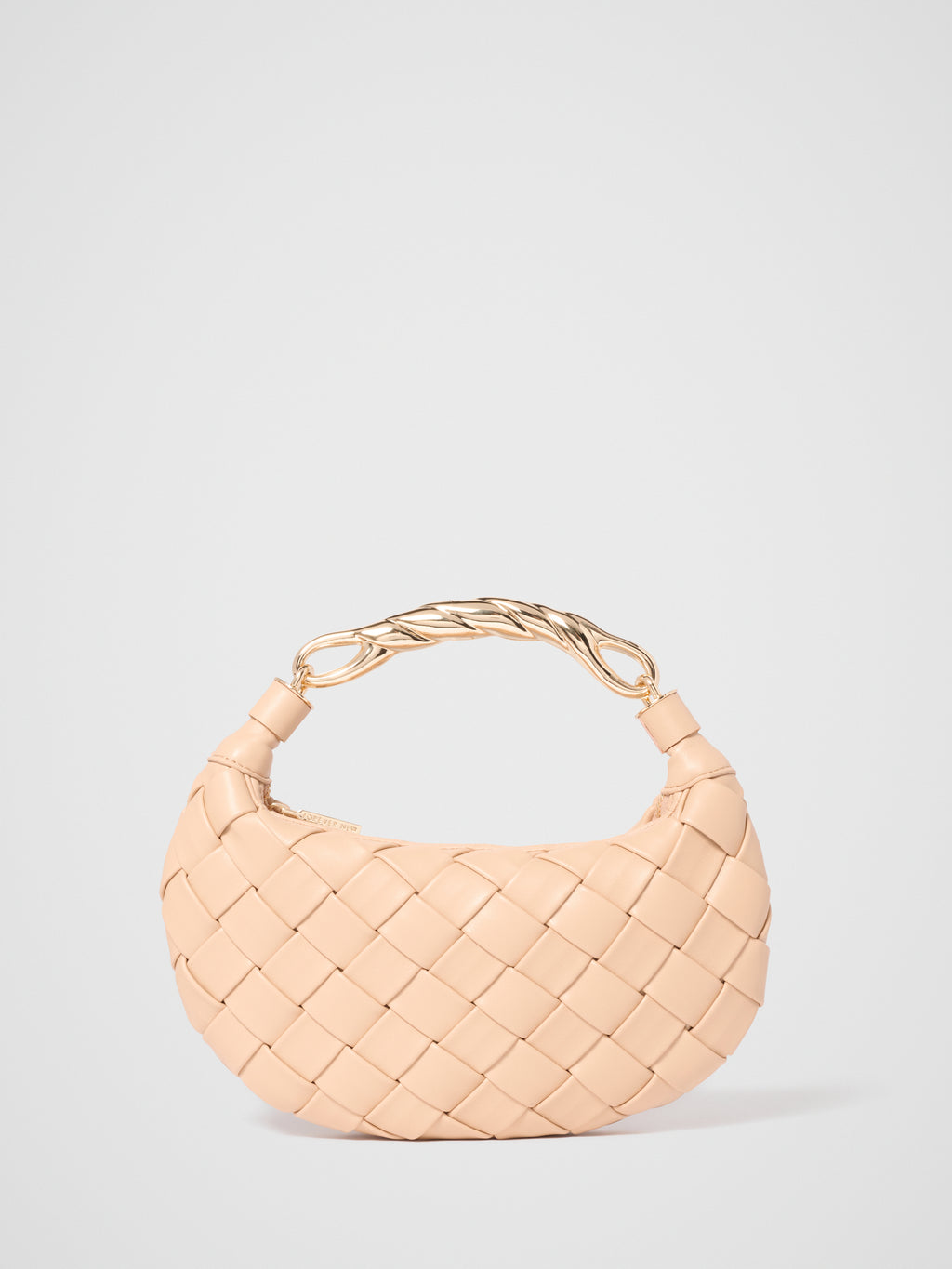 Willa Weave Metal Handle Bag