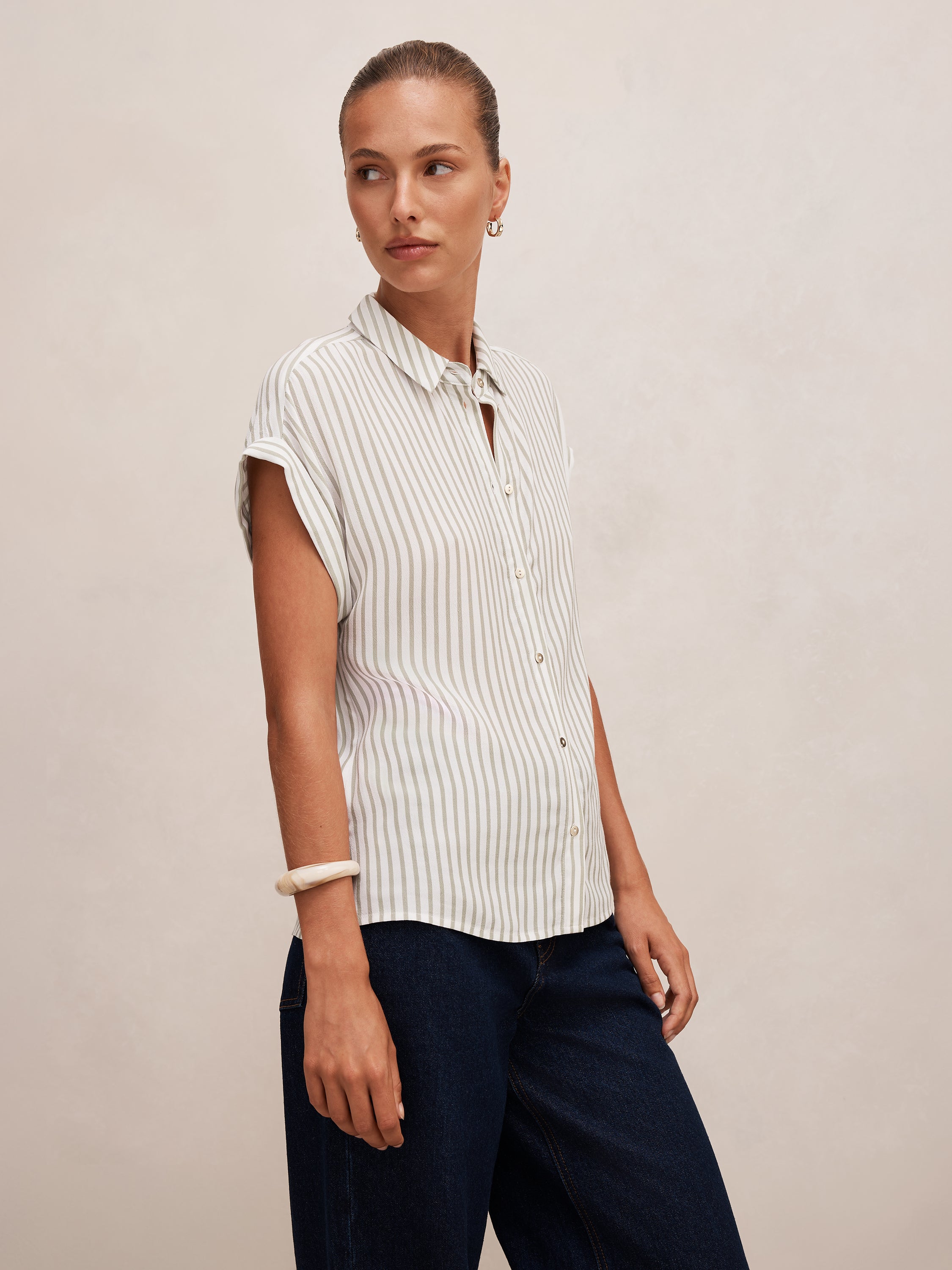 Rhea Striped Shirt