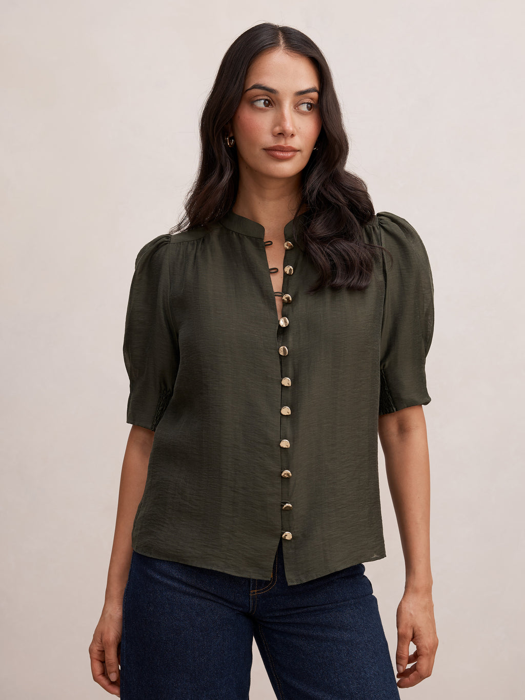 Tahlia Tuck Detail Blouse
