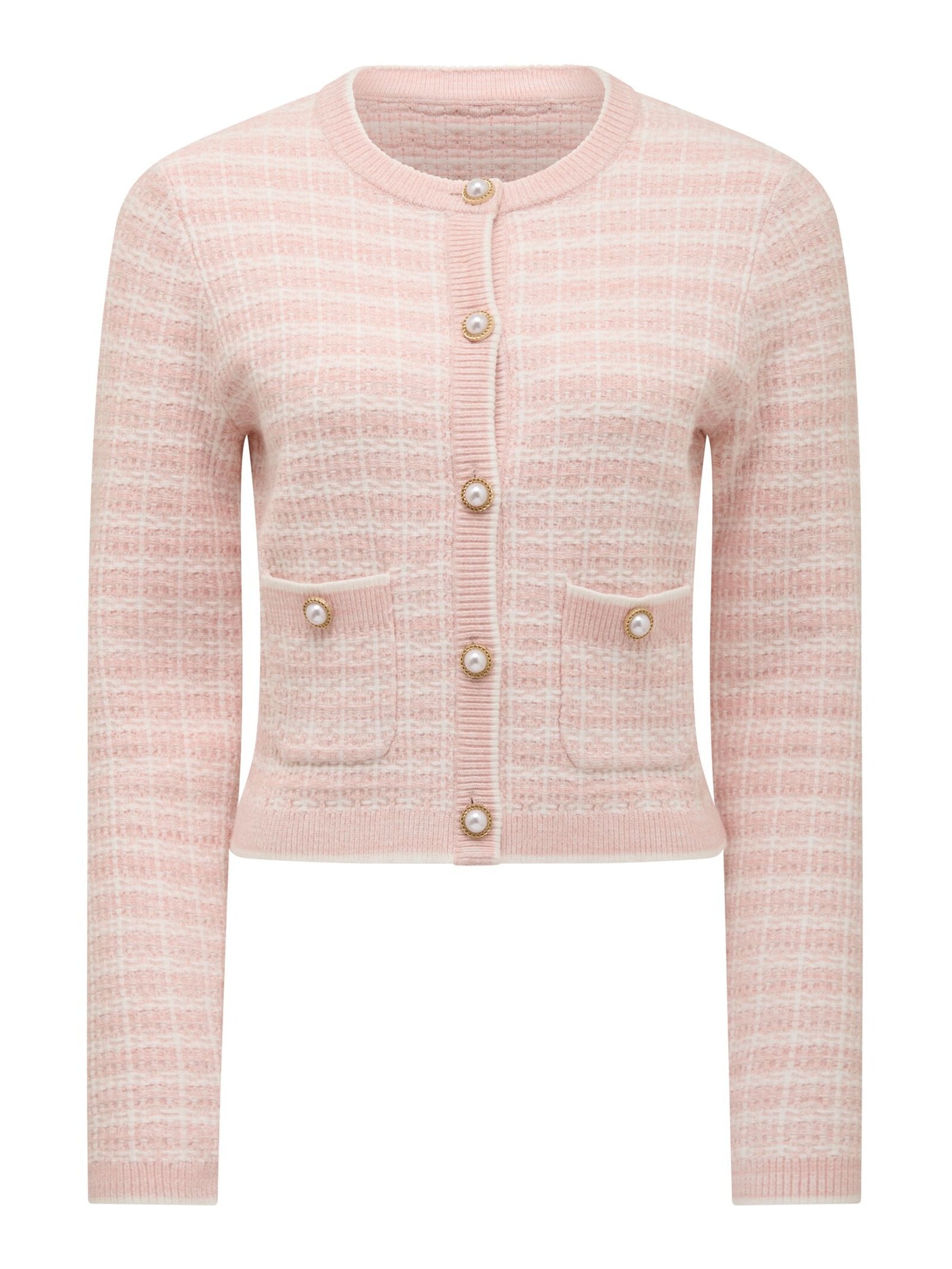 Louise Boucle Knit Cardigan