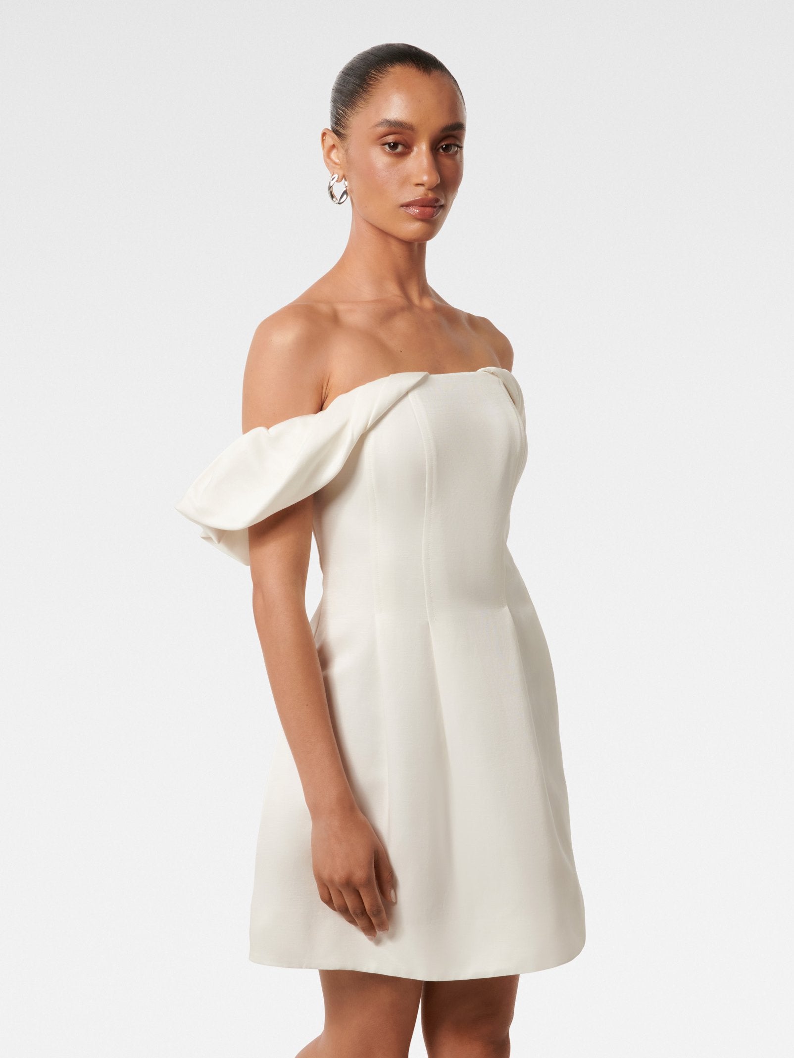  Jacquie Petite Off Shoulder Dress