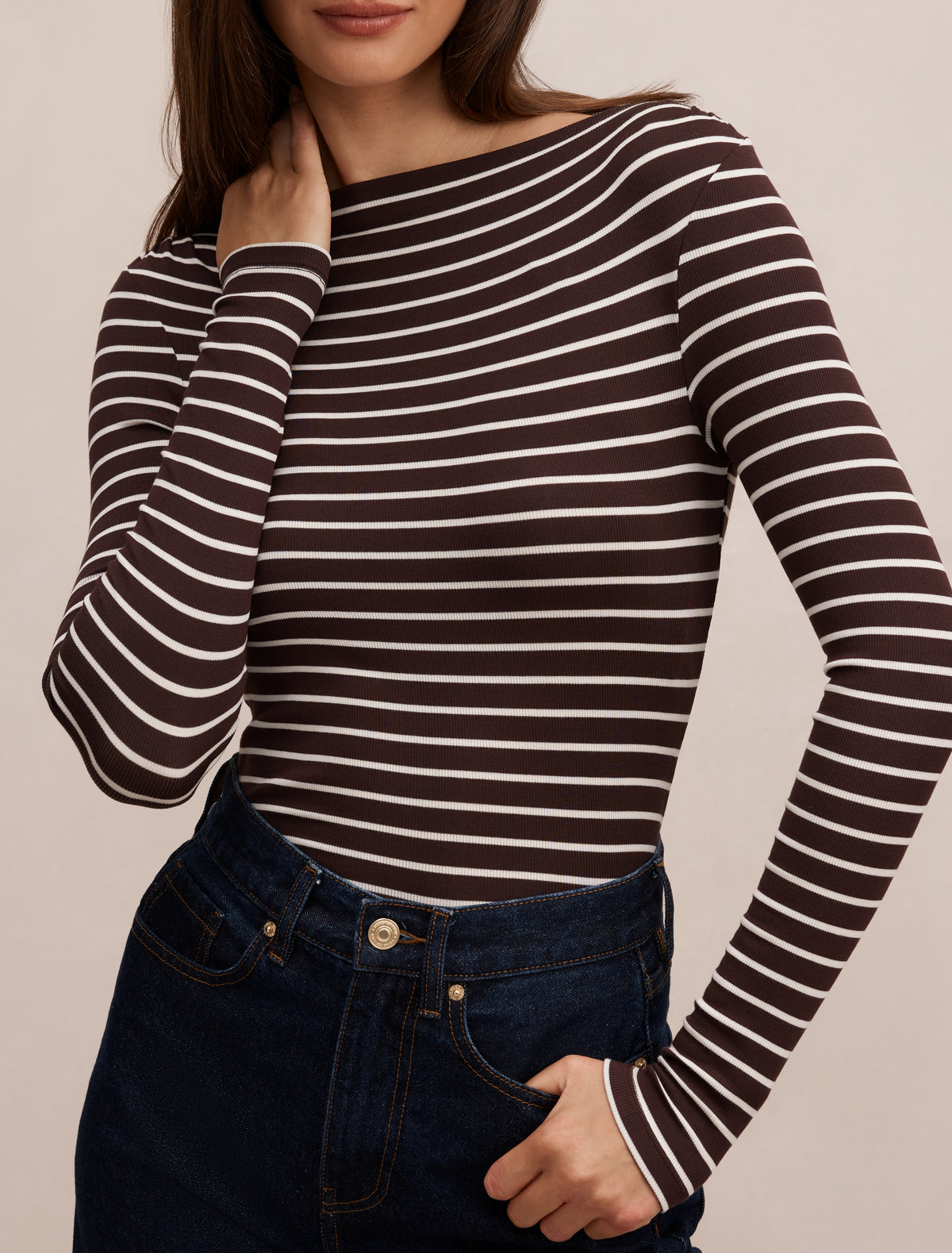 Jasmine Straight Neck Top