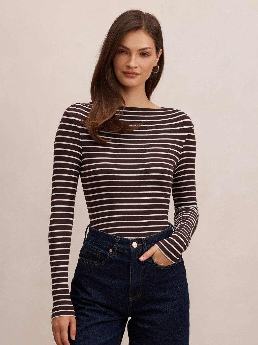 Jasmine Straight Neck Top
