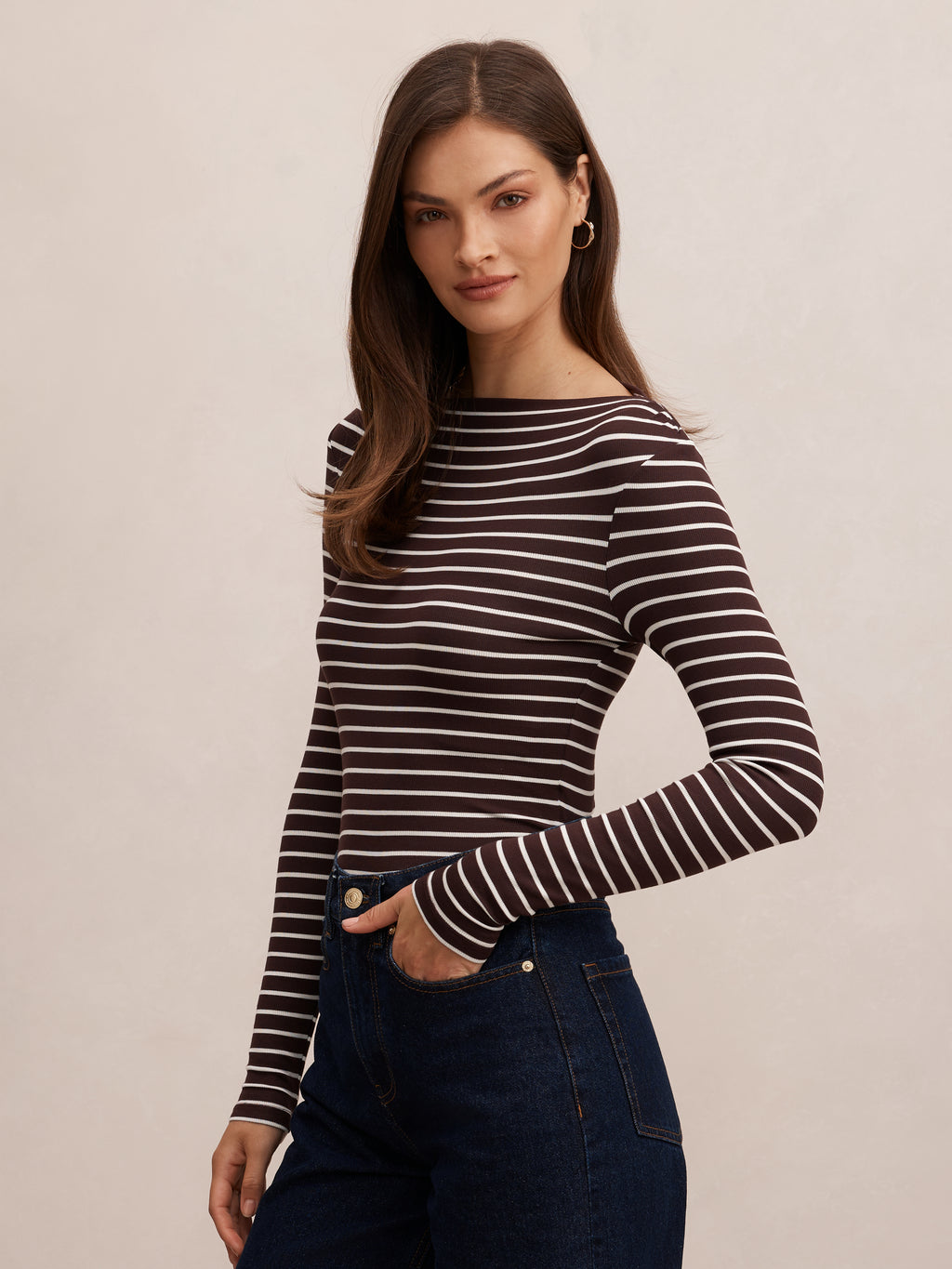 Jasmine Straight Neck Top