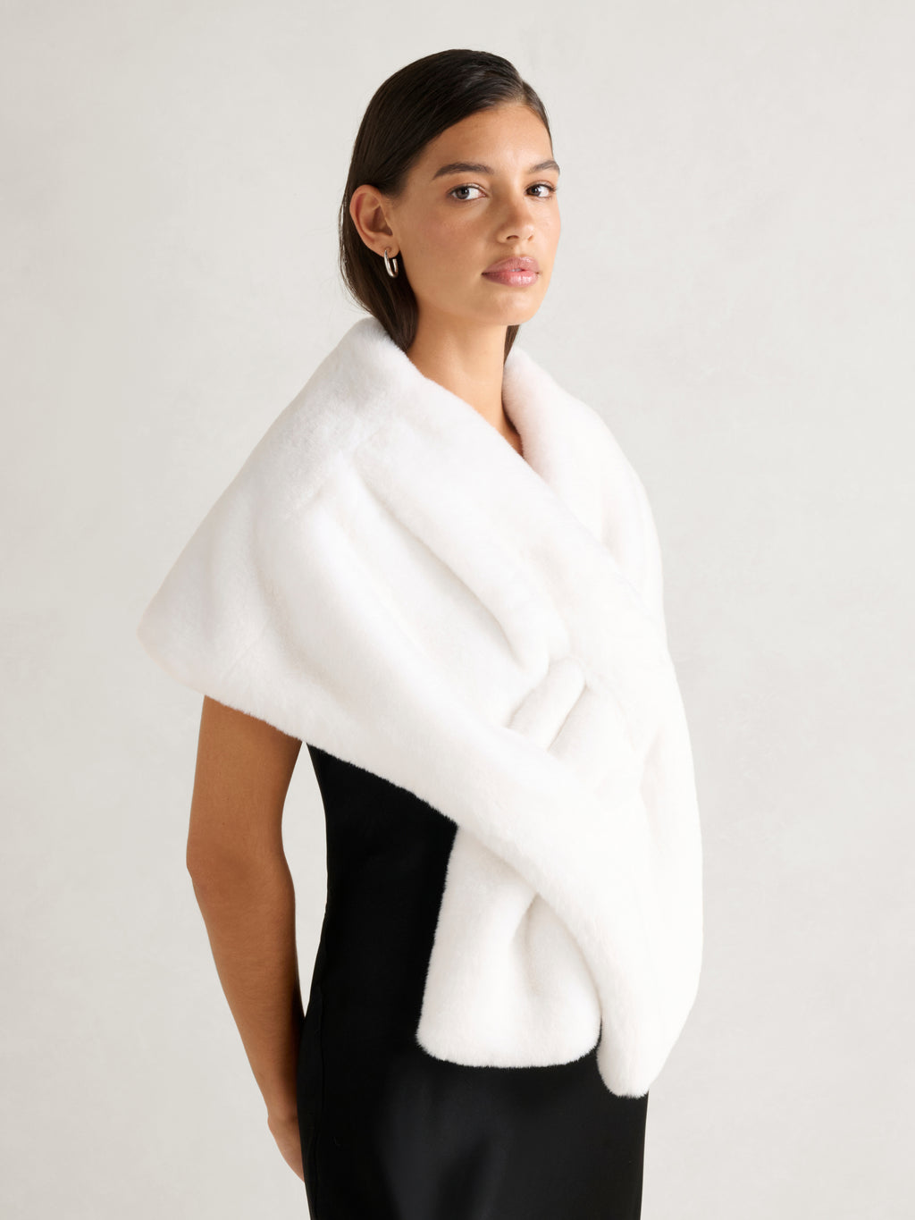 Felicity Faux Fur Wrap