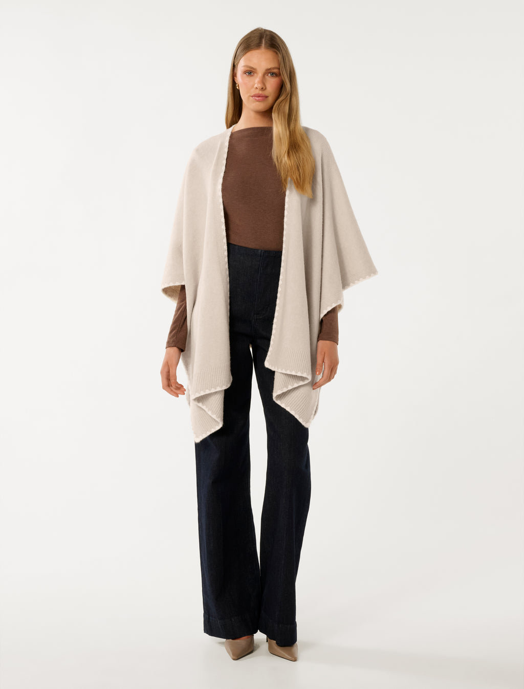 Sara Stitch Detail Cape