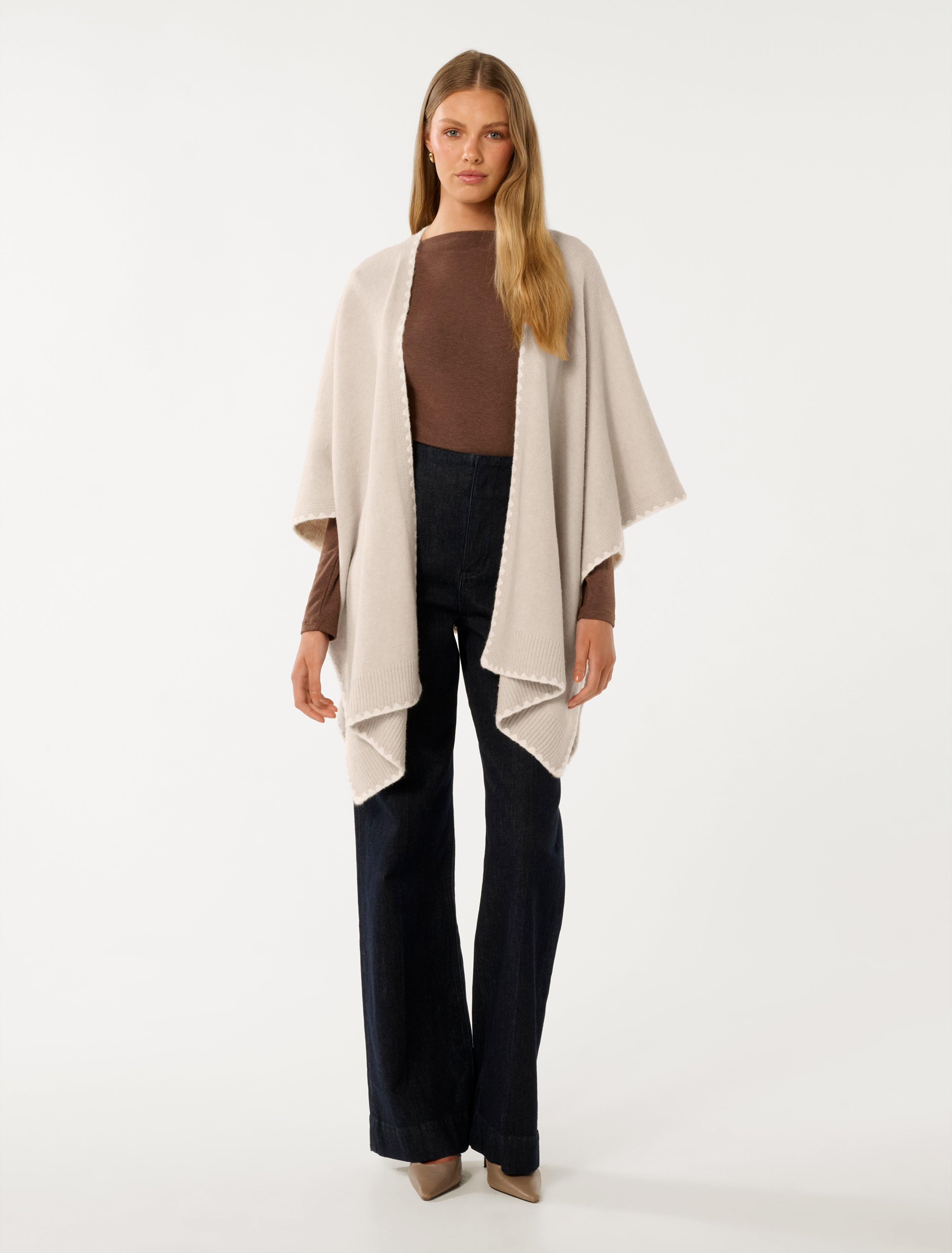 Sara Stitch Detail Cape