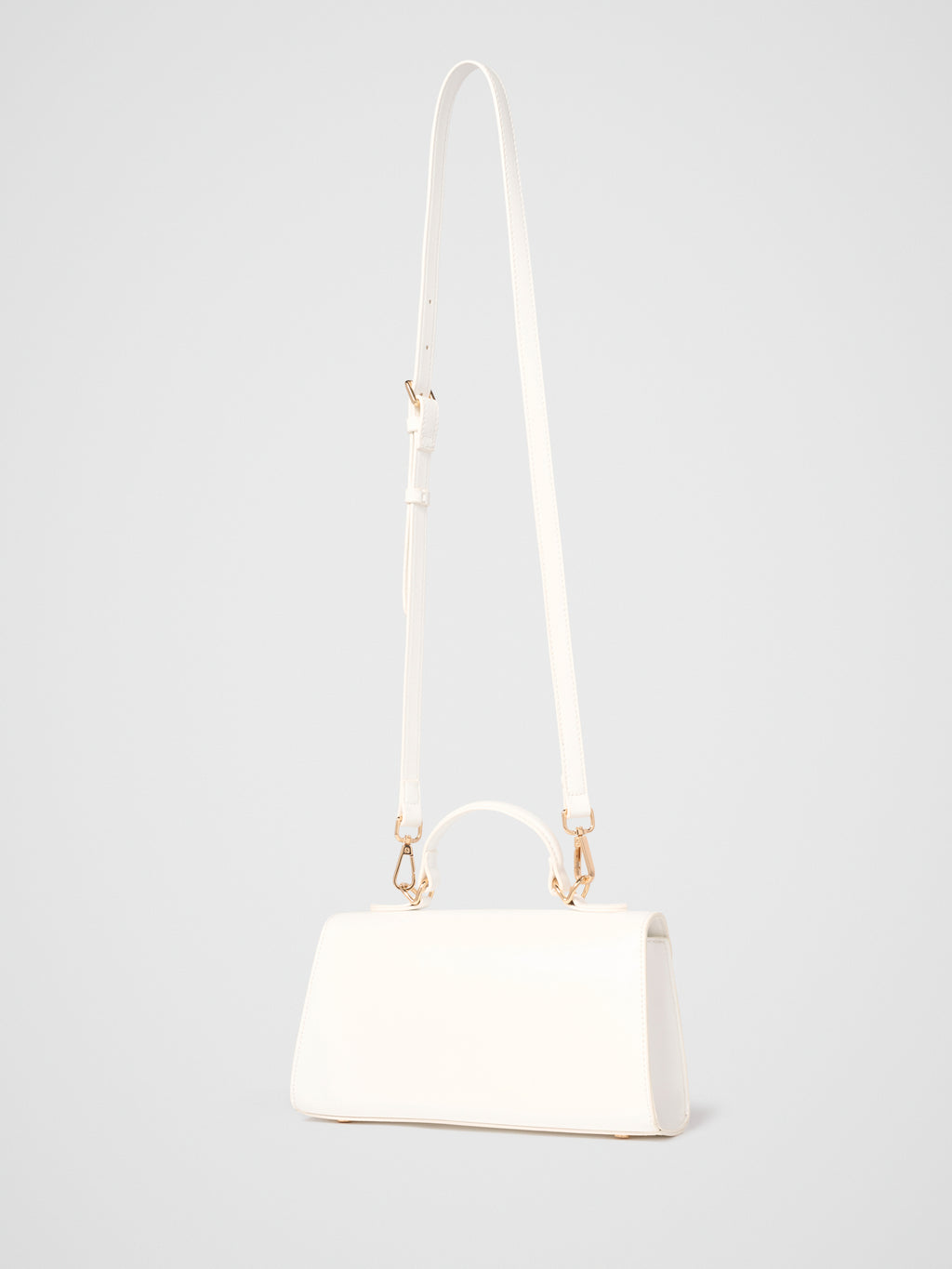 Liana Lock Detail Top Handle Bag