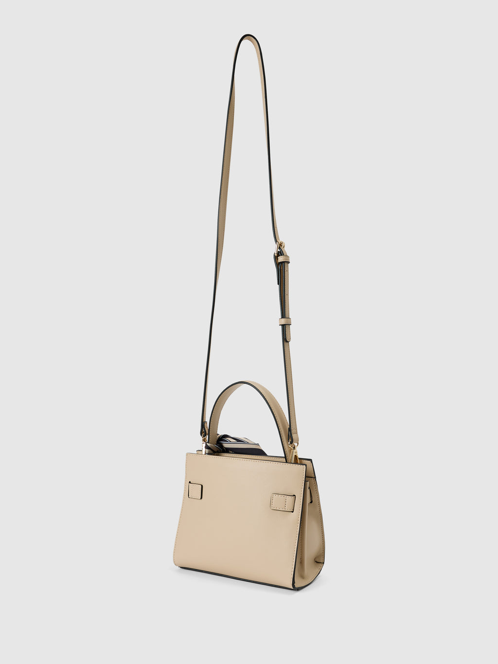 Serin Small Lock Top Handle Bag