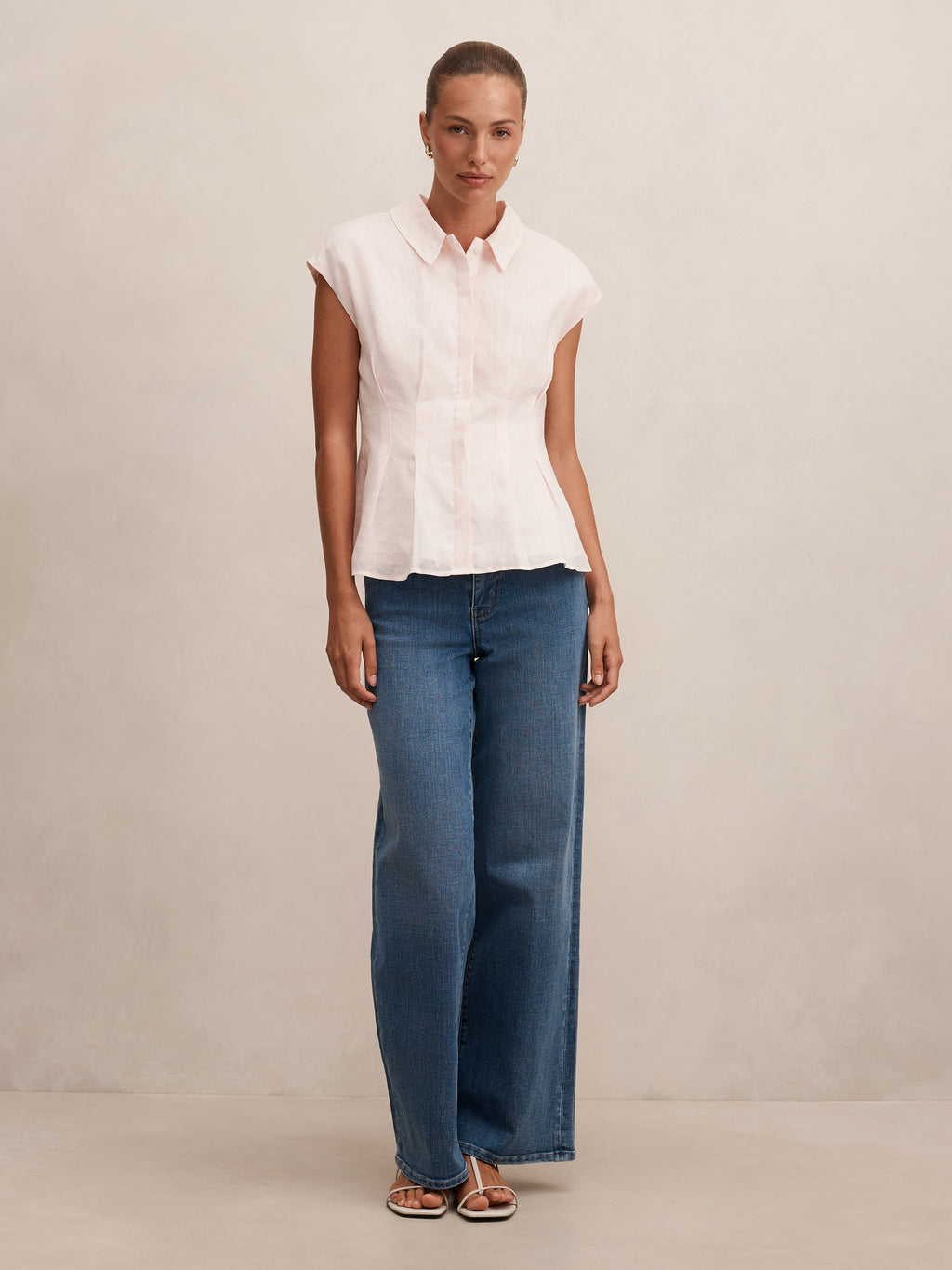 Carina Pleated Shirt