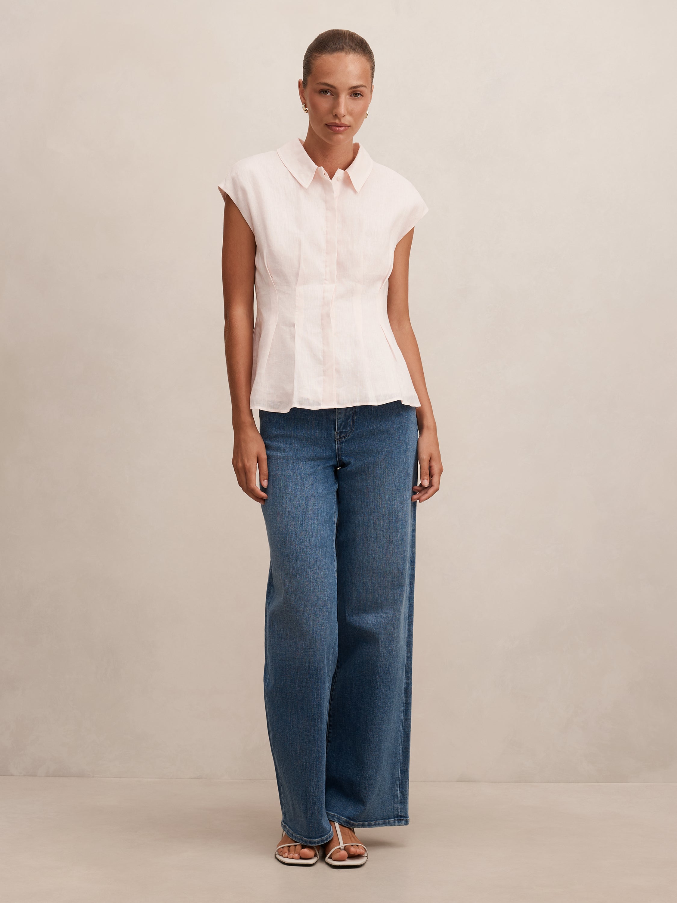 Carina Pleated Shirt
