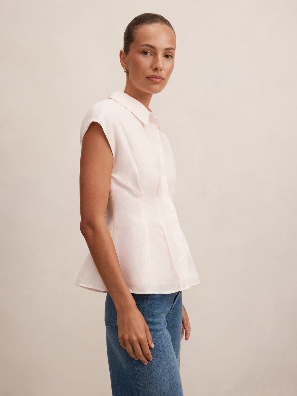 Carina Pleated Shirt