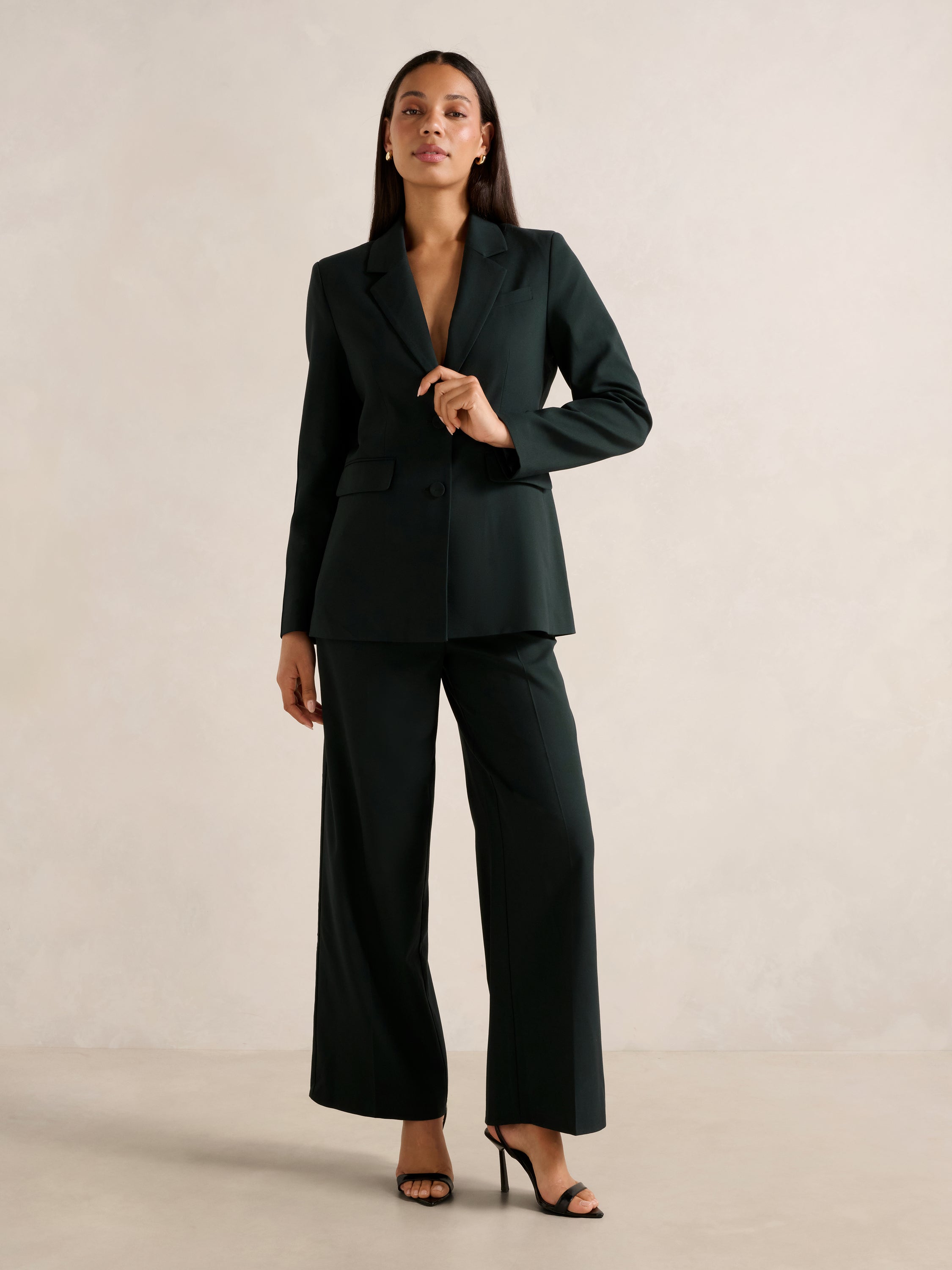 Clarette Nipped Waist Blazer