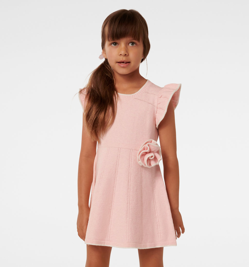 Amisha Girls Knit Dress