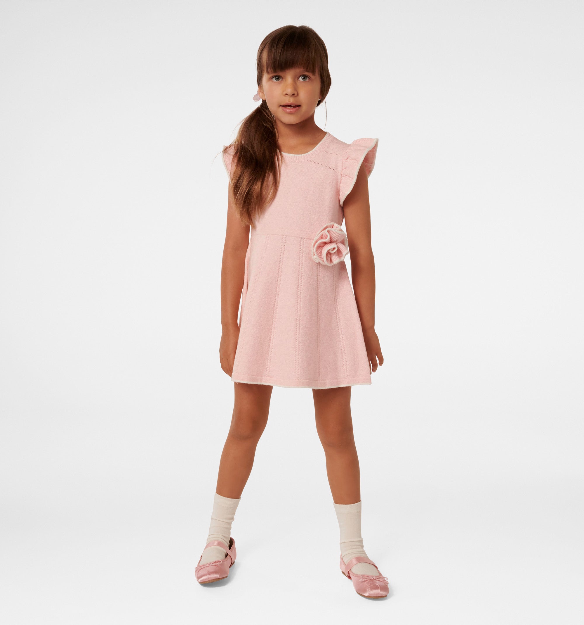 Amisha Girls Knit Dress
