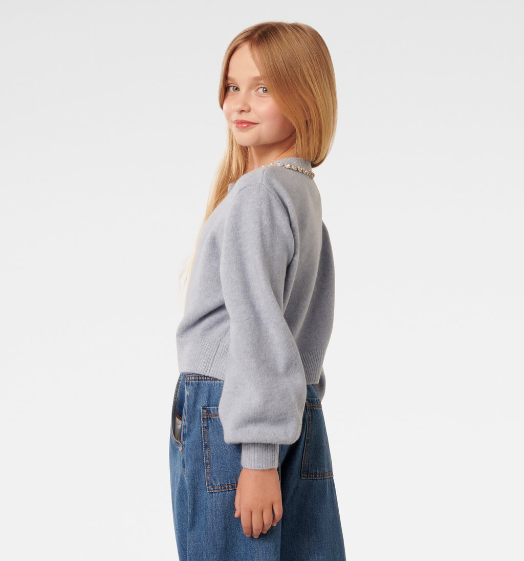 Violet Teen Jewel Cardi