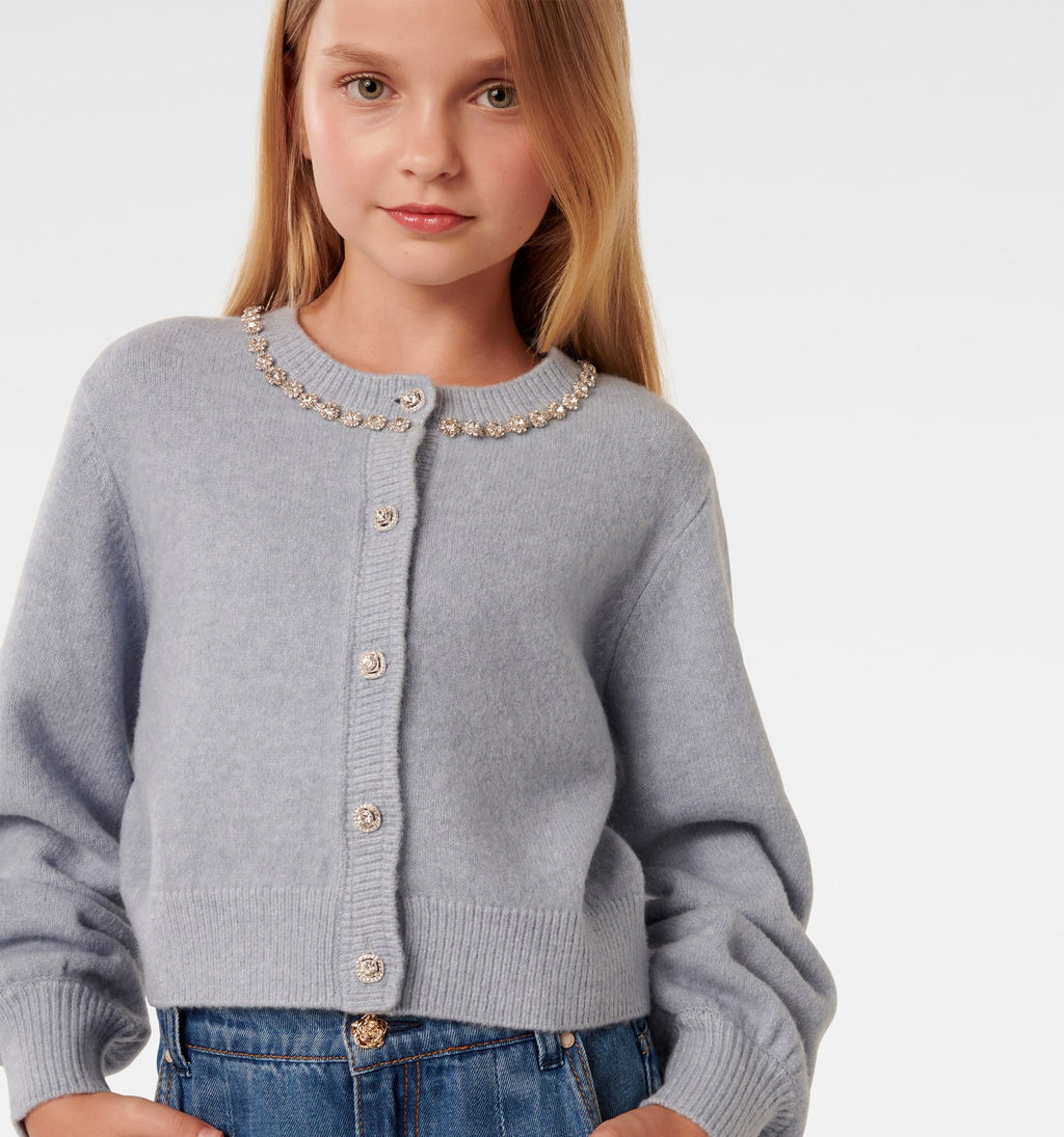 Violet Teen Jewel Cardi