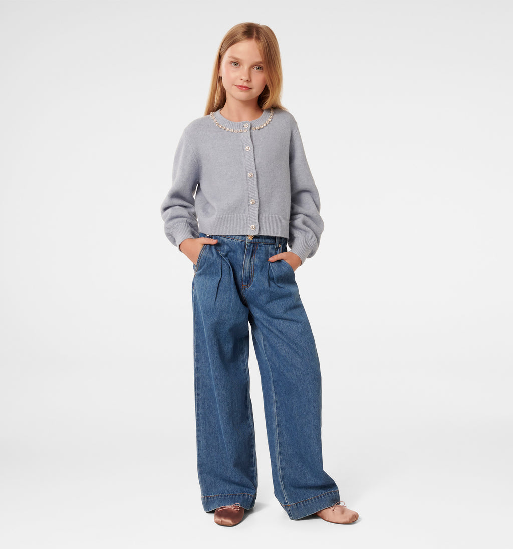 Violet Teen Jewel Cardi