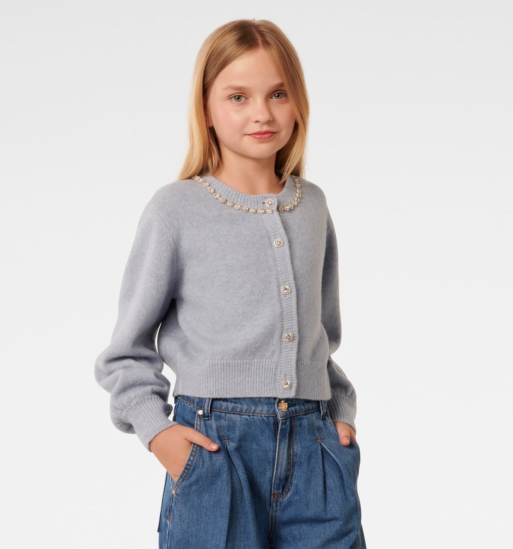 Violet Teen Jewel Cardi