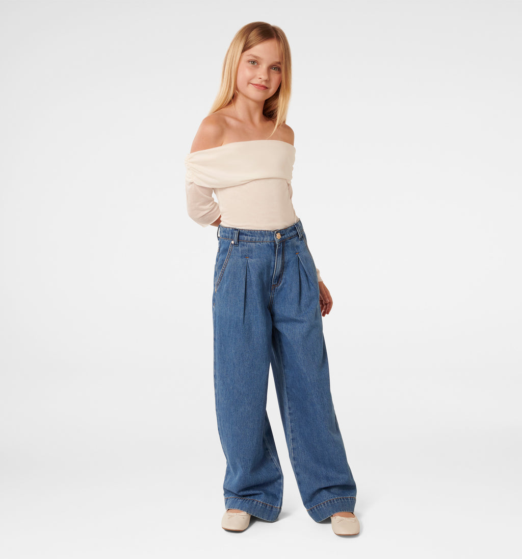 Cheyenne Teen Wide Leg Jean