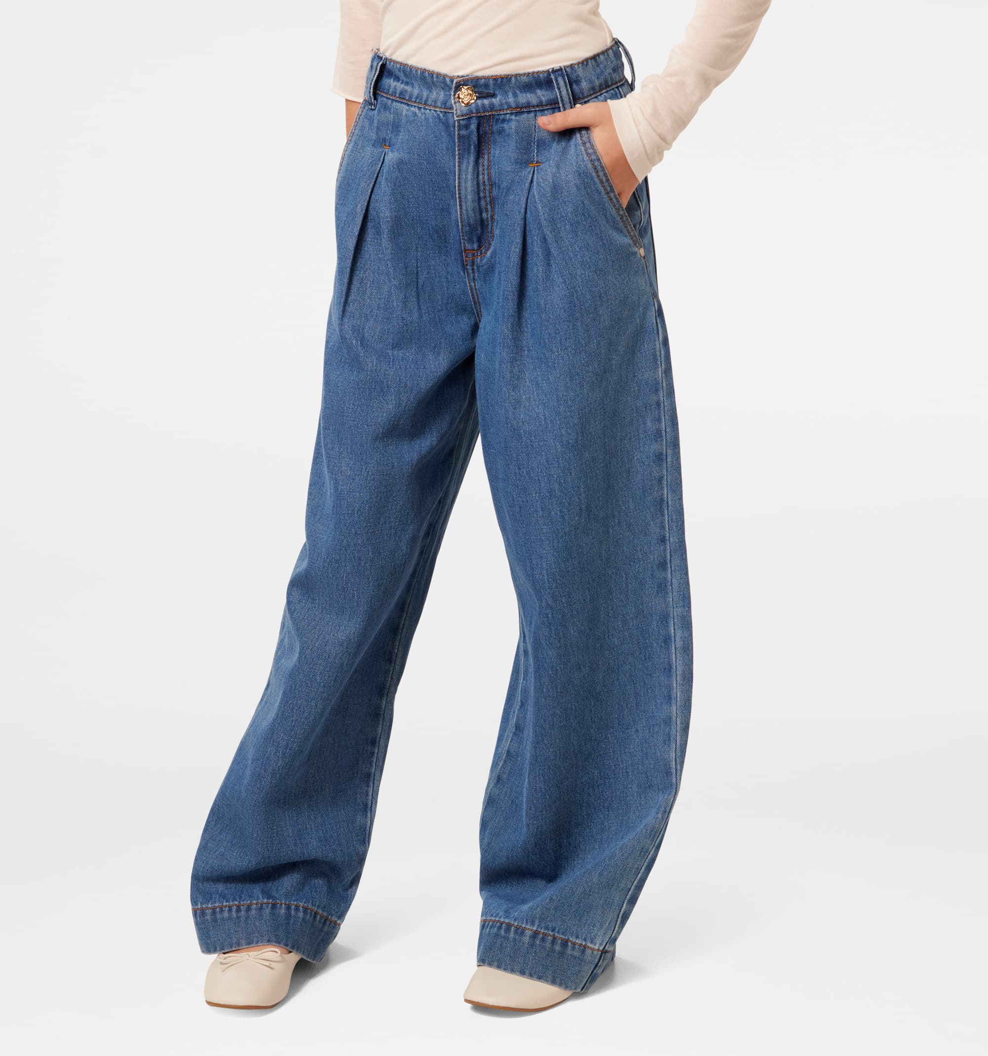 Cheyenne Teen Wide Leg Jean