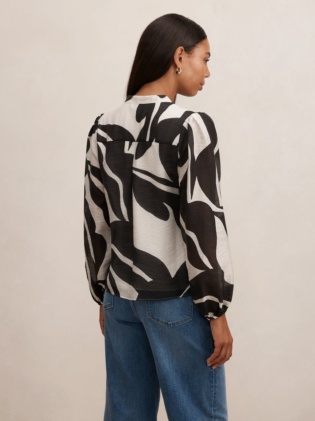 Adaline Printed Blouse