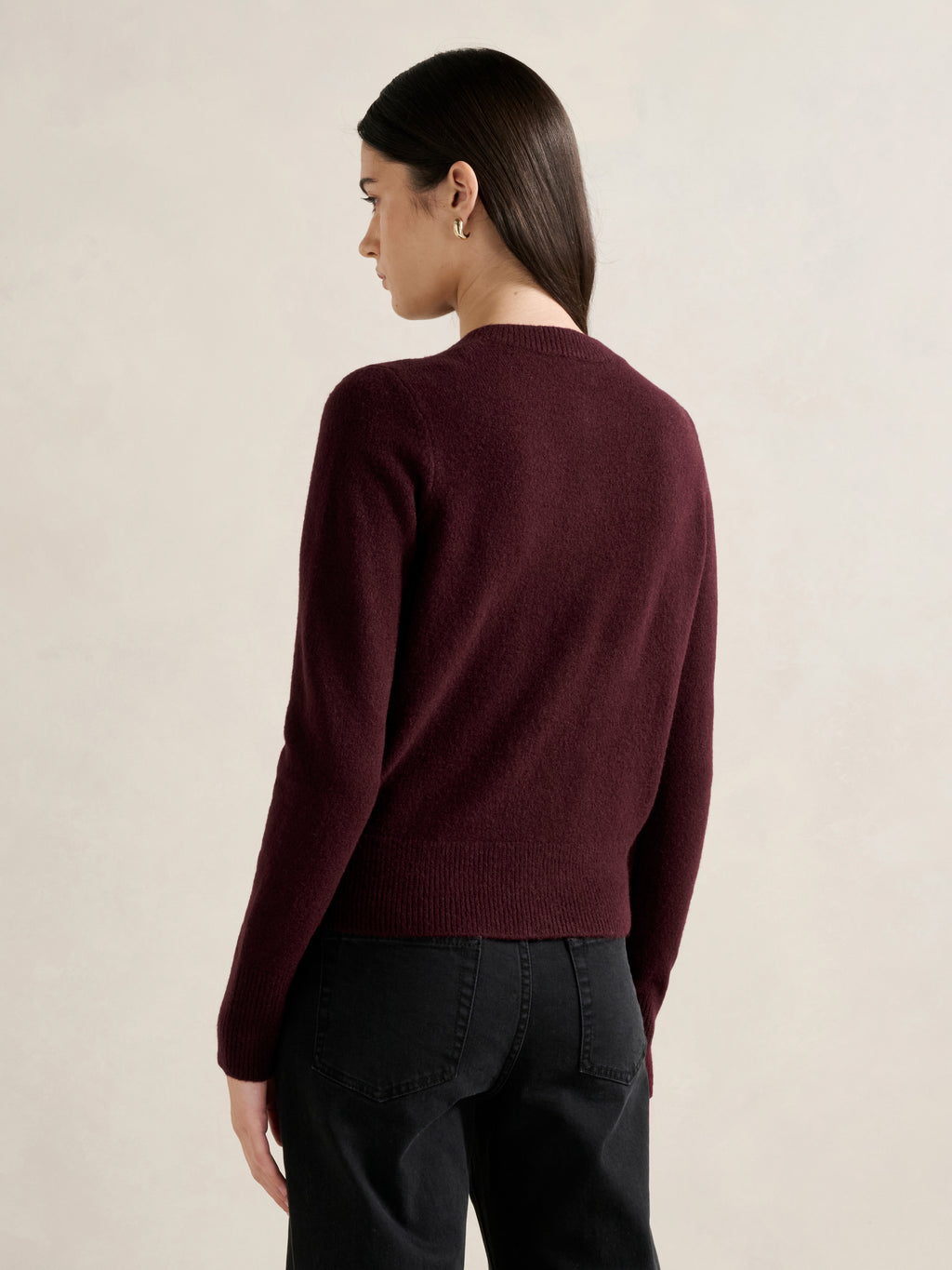 May Crew Neck Cardigan
